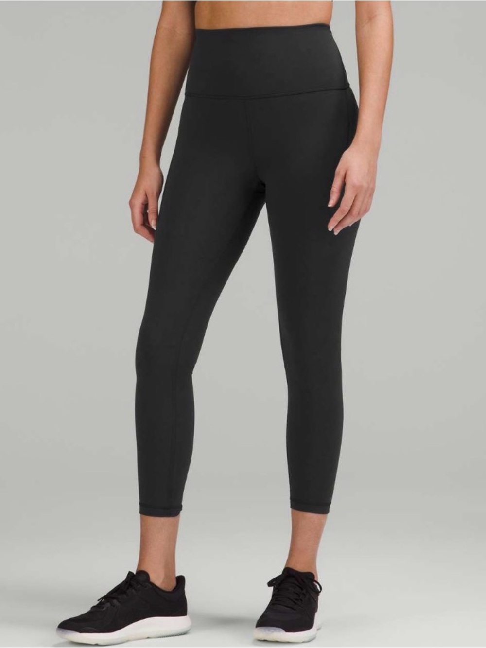 Lululemon Wunder Train High Rise Leggings 25” with Pockets ~ 2 ~ Black - Picture 12 of 15